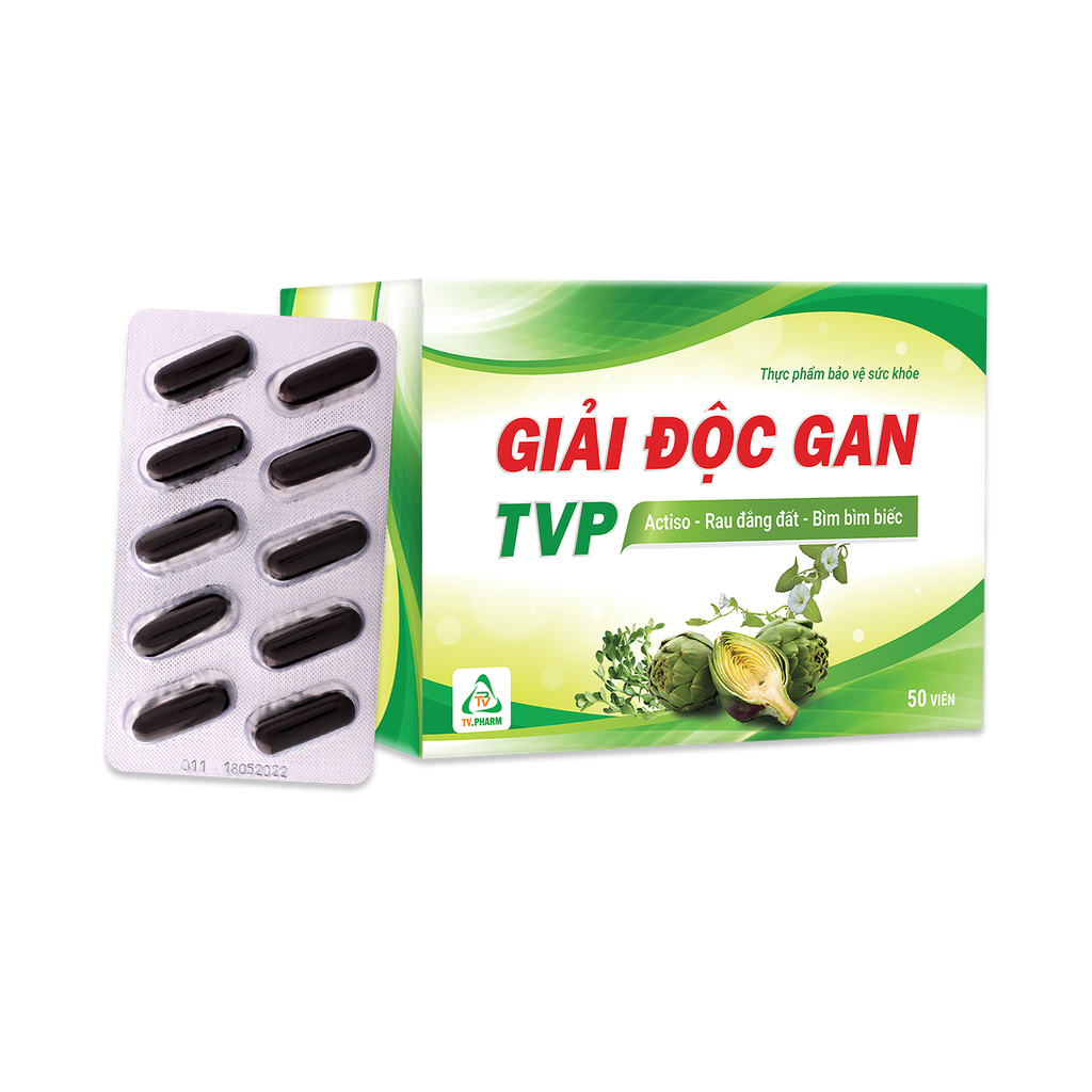 Viên nang mềm Giải độc gan TVP V/10, H/50