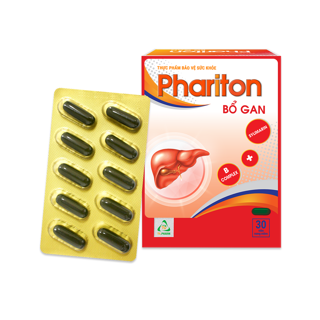 Viên nang mềm Phariton bổ gan V/10, H/30